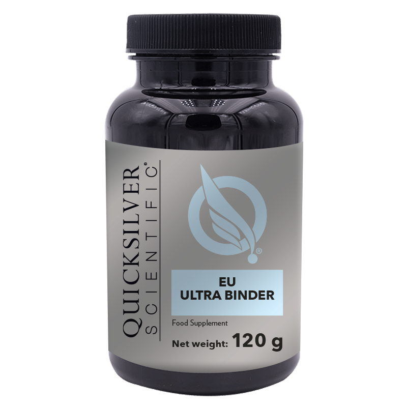 Quicksilver Scientific EU Ultra Binder, bote 120 g para la detoxificación de toxinas